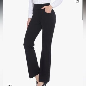NEW ZTN WOMENS HIGH WAIST CASUAL WORK PANTS SIZE: S